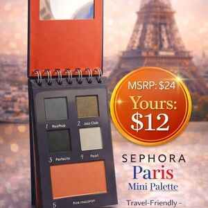 Sephora Paris Palette with Bold Shades